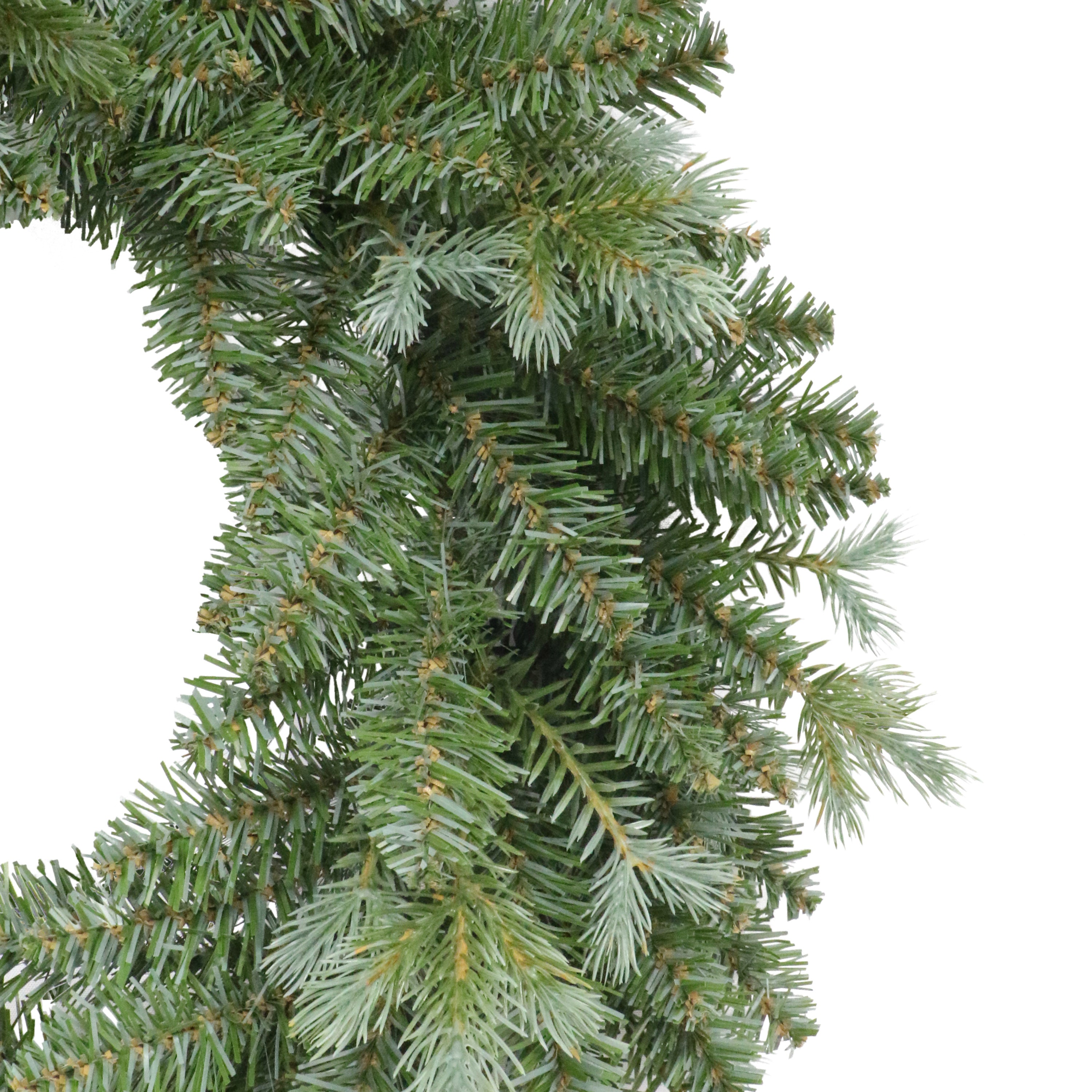 24" Linden Fir Blue/Green Christmas Wreath